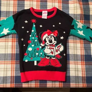 Children’s Minnie Mouse Christmas sweater